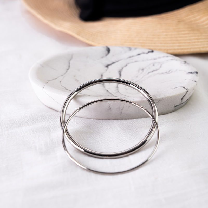 Bracelet DoubleJonc Argent