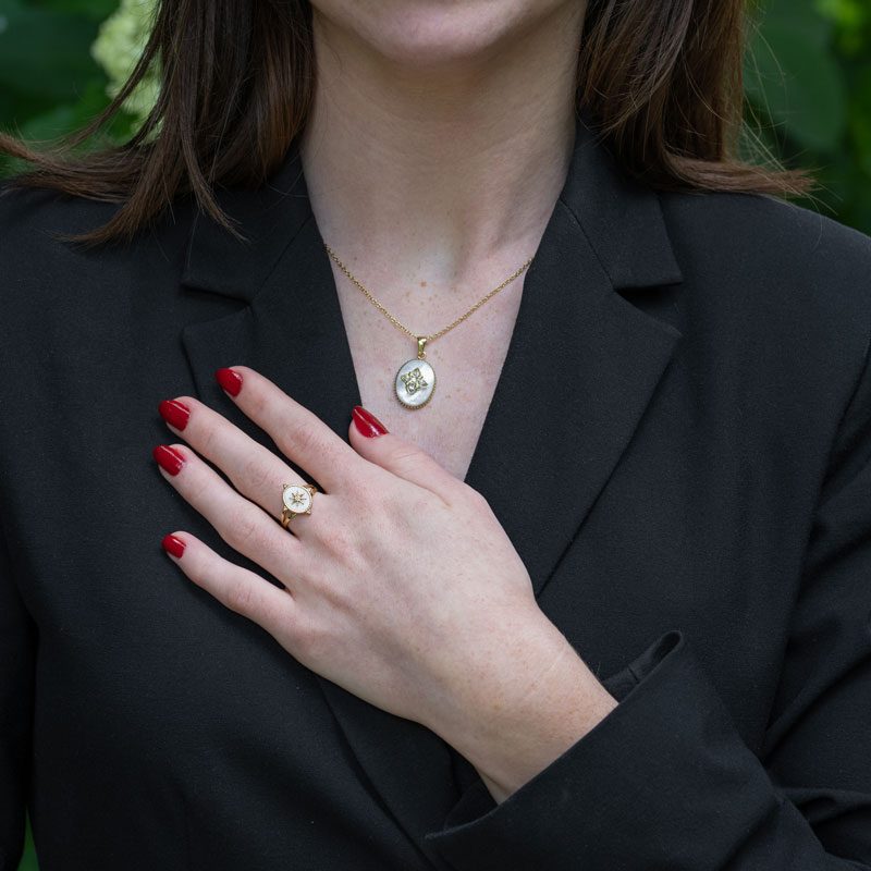Parure BagueChloe Collier24 0119 Or