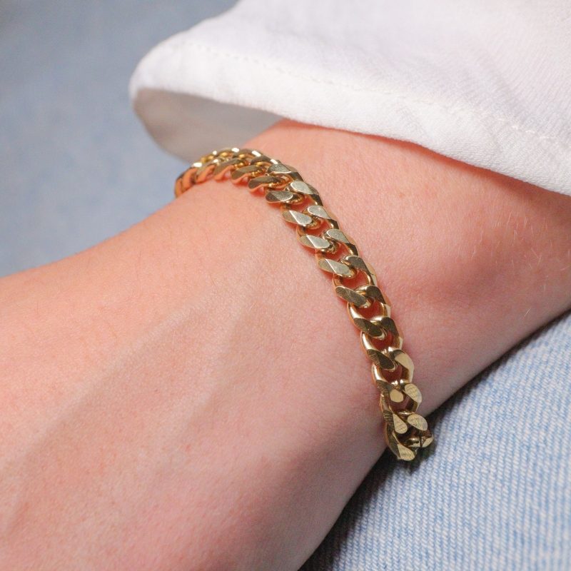 Bracelet Maille doré achéry bijoux